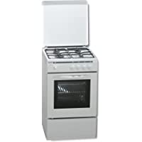 COCINA ROMMER 4 FUEGOS BUTANO HORNO BLANCA 85x50 (HORNO 50 LT)